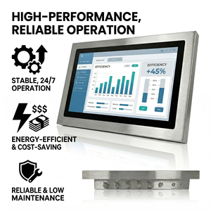 <span class=keywords><strong>Ordinateur</strong></span> industriel 10.1 10.3 15.6 17.3 21.5 pouces, écran tactile capacitif 10 points, panneau IP65 étanche, PC industriel - Product Image 4