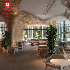 Conception de meubles d'hôtel sur mesure, armoires de présentation modernes, bureaux d'accueil élégants pour des espaces luxueux - Product Image 2