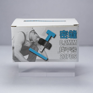 Système de nivellement <span class=keywords><strong>en</strong></span> <span class=keywords><strong>plastique</strong></span> PP à clipser, version étendue, ultra-fin, réutilisable, personnalisé, pour carreaux de sol épais - Product Image 5