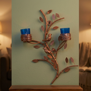 Leaves Design Gold Candle <b>Holder</b> for Your Home Soothing <b>Light</b> Hanging <b>Tea</b> <b>Light</b> <b>Holder</b> to Elevate Your Space - Product Image 4