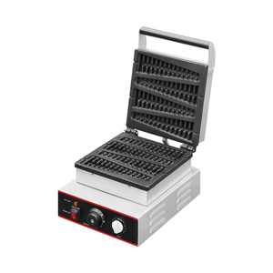 Macchina Elettrica Professionale per Waffle con Piastra Antiaderente e Controllo della Temperatura, Personalizzabile e Commerciale - Product Image 2