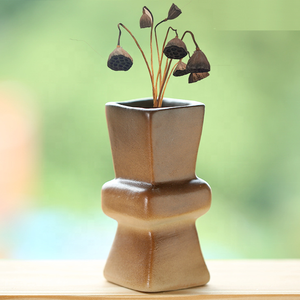 กระถางดอกไม้เซรามิกสไตล์บ้านไร่รักษ์โลก สำหรับบ้าน สำนักงาน ทันสมัย พร้อมรูระบายน้ำ เหมาะสำหรับปลูกไม้อวบน้ำ รูปทรงไอศกรีม - Product Image 3