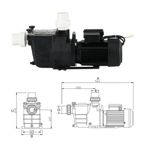 Filtre de piscine SPS0500 0,5 CV 110 V 60 Hz sur mesure du fabricant <span class=keywords><strong>direct</strong></span>, fabriqué en Chine pour piscines, aquariums, saunas, en métal et PP - Product Image 5