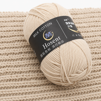 Fil de coton Hosent 16S 60% coton 40% acrylique pour le tricot et le crochet