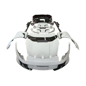 Kit carrosserie en carbone sec 812 le plus vendu : pare-chocs avant, pare-chocs arrière, ailes, capot et diffuseur arrière pour <span class=keywords><strong>Ferrari</strong></span> 812 - Product Image 1