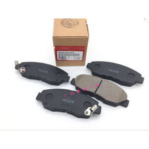 Plaquettes de frein Honda 45022-S84-A01 HC319 avant, faible teneur en métal, pour RA6 Odyssey, remplacement neuf - Product Image 1