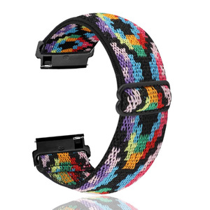 Correa de Nailon Elástica, Paquete de 4, 18 mm, Liberación Rápida, Compatible con Garmin, <span class=keywords><strong>Fossil</strong></span>, Amazfit, <span class=keywords><strong>para</strong></span> Relojes - Product Image 5