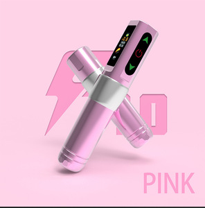 Nouvelle machine à tatouer sans fil, style stylo, corps en aluminium, moteur sans balais, rechargeable, équipement professionnel pour maquillage permanent - Product Image 4