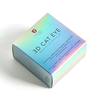 Boîtes cosmétiques en carton personnalisées avec impression de logo, boîte pliante en papier pour emballage de parfum, crème, faux cils
