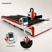 Nouvelle machine de découpe laser à fibre industrielle CNC pour les usines de traitement de tôles d'acier lourdes, prend en charge BMP/DWG
