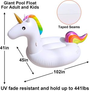 <span class=keywords><strong>Flotador</strong></span> de piscina de <span class=keywords><strong>unicornio</strong></span> <span class=keywords><strong>gigante</strong></span> inflable para 2-4 jugadores múltiples adultos niños flotadores de lago, flamenco/<span class=keywords><strong>unicornio</strong></span> - Product Image 6