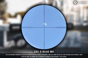 Lunette <span class=keywords><strong>de</strong></span> visée T-EAGLE EOX 3-9X40WA à tube <span class=keywords><strong>de</strong></span> 25,4 mm, deuxième plan focal, optique extérieure illuminée, pour la <span class=keywords><strong>chasse</strong></span> – Excellent rapport qualité-<span class=keywords><strong>prix</strong></span> - Product Image 6