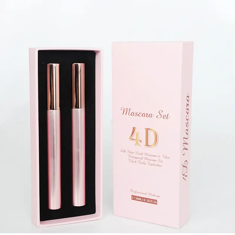 Volume Waterdichte Private Label Make-Up Leverancier Veganistische Wimpergroei Serum Mascara Luxe Ontwerp Make-Up Blonde Custom Volume Mascara