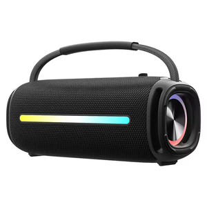 Novo Alto-falante Sem Fio 5.3 Portátil de Plástico à Prova d'Água para Uso Externo com Super Graves e Luz RGB para Jogos - Product Image 2