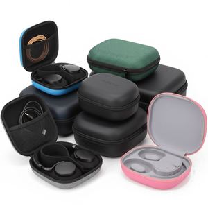 Étui pour écouteurs Bose personnalisé, étanche, noir, avec fermeture éclair ronde, coque rigide en EVA pour écouteurs - Product Image 2