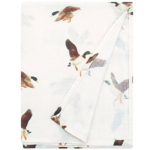 Copertina Swaddle in Mussola per Neonati, Cotone Organico di Bambù 120*120cm, <span class=keywords><strong>Regalo</strong></span> per Neonati, Fascia Unisex - Product Image 2
