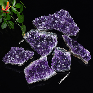 Cristales al por mayor, cristales a granel para manualidades, racimo de <span class=keywords><strong>amatista</strong></span> natural, geoda de <span class=keywords><strong>amatista</strong></span>, piedra preciosa en bruto, piedras curativas, racimo de cristales, <span class=keywords><strong>drusa</strong></span> - Product Image 4