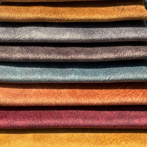 XN-4 # 홈 섬유 폴리에스터 홀랜드 프린트 벨벳 가구 패브릭 실내 장식 벨벳 테르 시오펠로 홀랜드 벨벳 프린트 원단 - Product Image 4