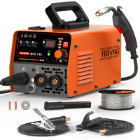 145A MINI 110V Nouvelle machine à souder multi-processus 4-en-1 MIG/Flux Core/MMA Stick/Lift TIG de Chine pour acier inoxydable et alliage d'aluminium
