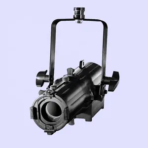 ใหม่60วัตต์60วัตต์3200พันอบอุ่นสีขาวหรือ5600พันเย็นสีขาว RGBW DMX Ellipsoidal แสงมินิ Leko 60วัตต์นำรายละเอียดสปอตไลท์ซูม