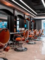 Salon de coiffure professionnel de luxe rouge chaise de barbier homme antique personnaliser couleur pas cher salon de coiffure salon de beauté chaises de cheveux