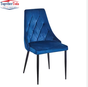 Ensemble de chaises de salon modernes et confortables à dossier haut, en tissu durable, pour hôtel de luxe, restaurant extérieur et usage intérieur, écologiques et stables - Product Image 2