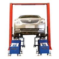 Livraison rapide Base de voiture Machine de détection de bruit anormal Système de simulateur de route de châssis automatique avec une capacité de 3000kg