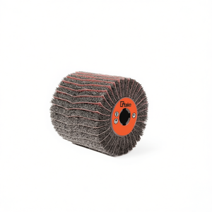 Disque à lamelles 110x100 mm en tissu mélangé TNT avec trou de 19 mm pour polissage - Product Image 2