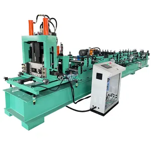 C Purlin Roll Forming Machine C Z U Channel/ Purline/ Cold Rolling Forming Machine Galvanized Steel Colored Tile machine