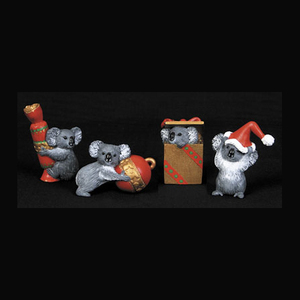 Polyrésine <span class=keywords><strong>renard</strong></span> ornement de noël pour la décoration accrochante d'arbre - Product Image 5