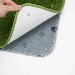 Tapis de jardin extérieur écologique en gazon artificiel pour <span class=keywords><strong>chat</strong></span> et chien, tapis absorbant l'urine, tapis de jeu synthétique pour animaux de compagnie pour la cour - Product Image 4