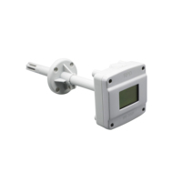 Capteur d'humidité mural avec écran LCD, haute précision 1,8 % RH, sortie RS485 pour système CVC