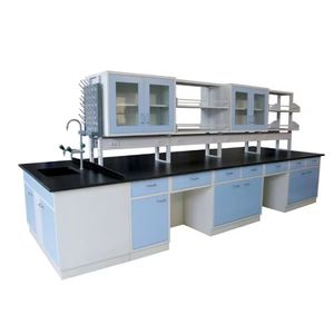 Banchi da Laboratorio in Acciaio con Piano in Resina Epossidica per <span class=keywords><strong>Laboratori</strong></span> Chimici <span class=keywords><strong>di</strong></span> Scuole e Università - Product Image 2