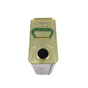 Lata Cuadrada de Hojalata para Aceite de Cocina y Contenedores de Gasolina, Grado Alimenticio, Venta al por Mayor - Product Image 2