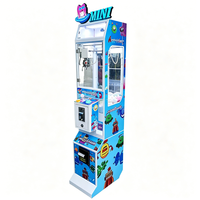 Machine à grue à monnayeur pour animaux en peluche, Guangdong, usage commercial, type de prise personnalisé, métal et plastique, anglais, intérieur/extérieur
