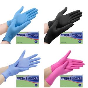 Wholesale Manufacturer Black <strong>Nitrile</strong> Antiskid Examination Disposable <strong>Nitrile</strong> <strong>Gloves</strong> - Product Image 6