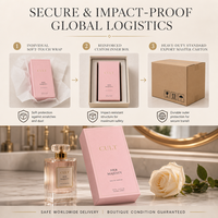 Boîte de bouteille vide de parfum de tiroir de luxe de haute qualité boîte d'emballage de parfum cosmétique de conception personnalisée