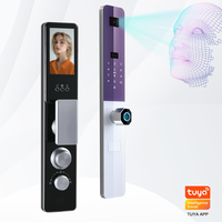 Cerradura Inteligente con Reconocimiento Facial para Hoteles y Apartamentos, Proyecto OEM ODM, WiFi, Huella Dactilar, Tarjeta, Contraseña, Cerrojo, Proveedor Mayorista