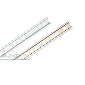 Nhà Máy Bán Hàng Trực Tiếp Th35 Tiêu Chuẩn DIN Đường Sắt Chiều Rộng 35Mm Chiều Cao 7.5Mm Cố Định Lỗ Gắn Đường Sắt Công Nghiệp - Product Image 4