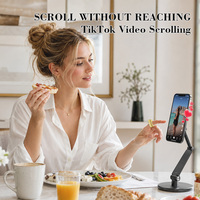Télécommande Bluetooth Anneau de défilement TikTok Fashion Diamond pour iPhone Android, déclencheur d'appareil photo vidéo selfie et contrôle de passage de page E-book