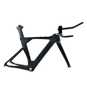 TT Carbon thời gian thử nghiệm Xe đạp khung Triathlon Xe đạp khung TT phanh đĩa FM109-D