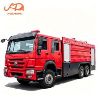 Camion de Secours et de Lutte Contre l'Incendie Sinotruk HOWO 6x4 400ch à Mousse, Neuf, Diesel, Transmission Automatique, Vente Directe Usine