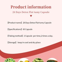 Complément Alimentaire Naturel pour la Gestion du Poids – Capsules Coupe-Faim, Soutien Métabolique, Formule Détox Herbal – Détox de 28 Jours