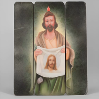 Produits en stock Panneau en bois religieux catholique - Saint Jude Marchandises religieuses chrétiennes
