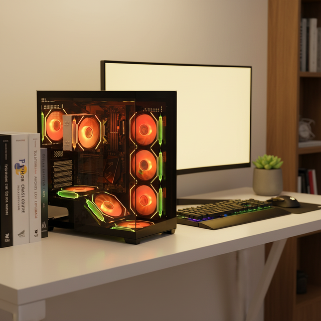 Pcooling Cheap Office Cases Oem Computer Case Atx Top Power Supply Pc Cabinet Tower