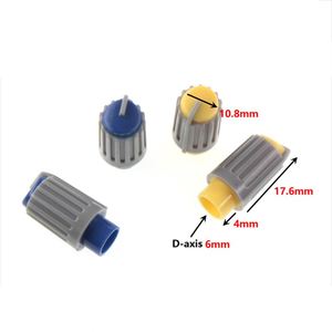 Lồi xử lý 10.8x21.6mm chiết <span class=keywords><strong>Knob</strong></span> Cap cho Bộ khuếch đại điện tử 6mm D trục điều chỉnh âm lượng núm - Product Image 1