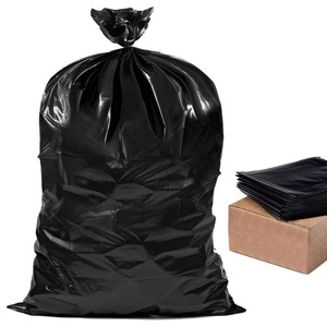 Sacs poubelles pour entrepreneurs, 42 gallons, 3,0 mil, noirs, très résistants, 33 x 48 pouces (lot de 50) - Product Image 2