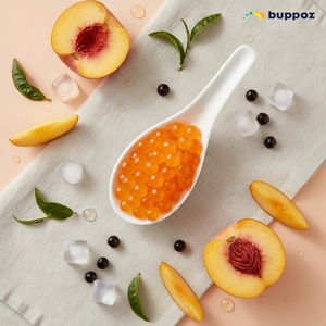 Perle pêche Popping Boba, ruban iocha, 1 pièce - Product Image 4