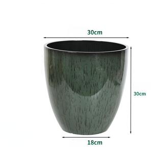 Pot de <span class=keywords><strong>fleurs</strong></span> décoratif pour jardin, intérieur, salon, décoration artificielle, grands pots de <span class=keywords><strong>fleurs</strong></span> en plastique pour l'<span class=keywords><strong>extérieur</strong></span> - Product Image 3