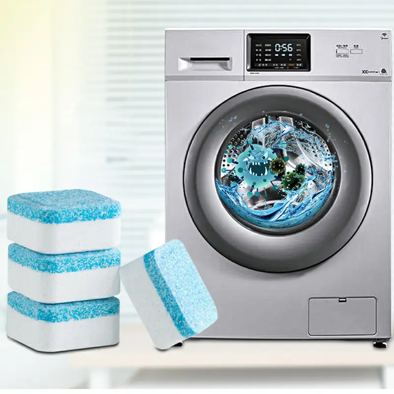 12 pz/set Epsilon sterilizzazione e disincrostazione della lavatrice di vendita calda per rimuovere le compresse per la pulizia degli odori
